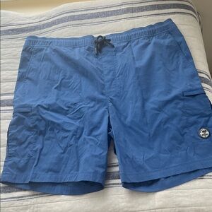 Stylish Blue Men's Swim Board Shorts